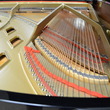 2001 Boston Model GP193 grand piano with PianoDisc player system - Grand Pianos